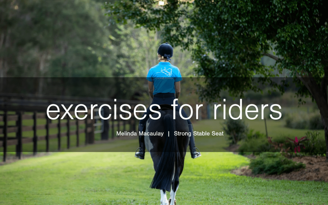 Exercises for Equestrians 2021