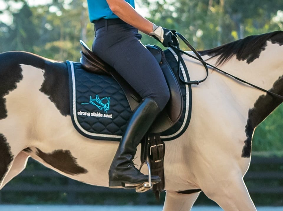 Does your saddle slip to the side? | strongstableseat.com.au